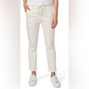 NWT PAIGE Christy drawstring cargo pants, size 26.